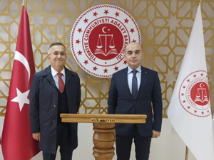 Vali Kemal Çeber'den Cumhuriyet Başsavcısı Patlak'a Hayırlı Olsun Ziyareti