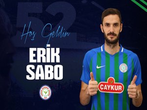 Erik Sabo Çaykur Rizespor'a İmzayı Attı