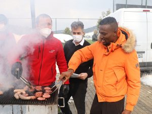 Beşiktaşlı Futbolcular Barbekü Partisinde Bir Araya Geldi