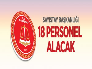 Sayıştay Başkanlığı 18 sözleşmeli personel alacak