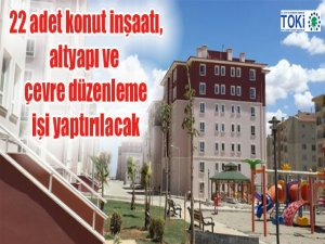 Rize'de Toki Tarafından 22 Konut İnşaatı Yapılacak