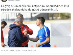 Çalımbay’dan Abdülkadir Ömür İçin Geçmiş Olsun Mesajı