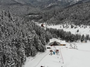 Anadolu’nun Yüce Dağı Ilgaz’da Kar Manzaraları