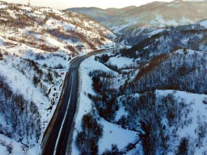Zonguldak Ormanlarında Kış Güzelliği