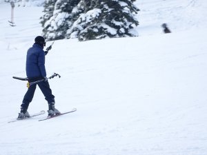 Uludağ’da Eksi 10 Derecede Zorlu Mesai