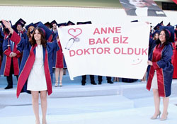 Sivas'ta okuyup Giresun'dan mezun oldular