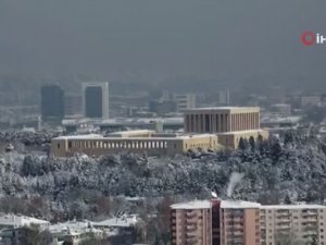 Milli Savunma Bakanlığı’ndan Kar Altındaki Anıtkabir Paylaşımı