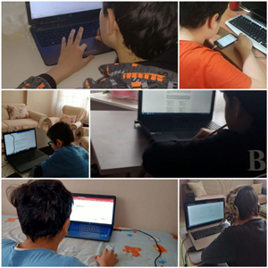Rize'de LGS Öğrencilerine Çevrim İçi Sınav Desteği
