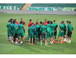 Bursaspor Chikhura Maçına Hazır