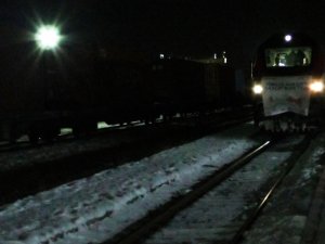 Çin’e Bor Taşıyan İhracat Treni Sınır Kenti Kars’a Geldi