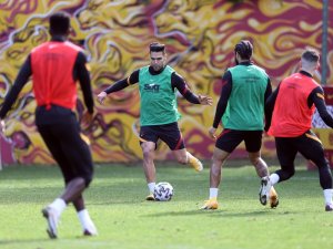 Galatasaray’da Radamel Falcao Takımla Çalıştı