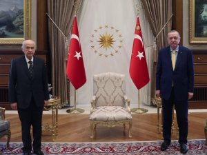 Cumhurbaşkanı Erdoğan, Bahçeli’yi Kabul Etti