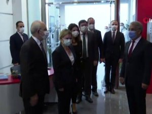Kılıçdaroğlu, Hdp Eş Genel Başkanı Sancar’ı Kabul Etti