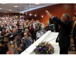 Cumhurbaşkanı Adayı Ekmeleddin İhsanoğlu, Konya'da Konuştu