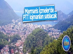 Marmaris İçmeler'de PTT lojmanı satılacak