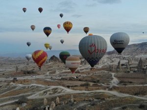 Kapadokya Bölgesini Ocak Ayında 42 Bin 560 Turist Ziyaret Etti