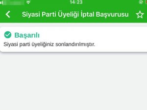 Muharrem İnce, E-devlet Üzerinden Chp’den İstifa Etti