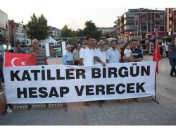 Safranbolu’da İsrail Eylemi