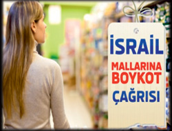Rize'de İsrail Ürünlerine Boykot