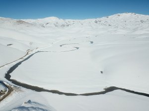 Beytüşşebap’taki Dev Menderesler Havadan Görüntülendi
