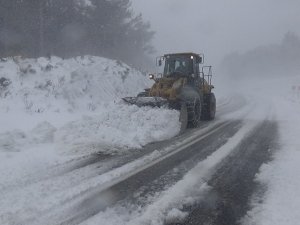 Kazdağları’nda Kar 2 Metreye Ulaştı