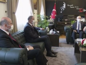 Bakan Akar Ve Bakan Soylu, Kemal Kılıçdaroğlu’nu Ziyaret Etti