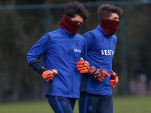 Trabzonspor Kar Altında Çalıştı