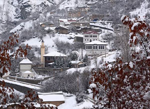 Rize'de 108 Köy Yolu Kardan Kapandı