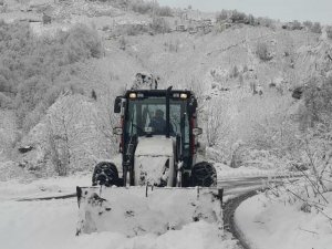 Giresun’da Kar Nedeniyle 173 Köy Yolu Ulaşıma Açıldı