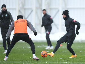 Konyaspor, Yeni Malatyaspor Hazırlıklarını Sürdürdü