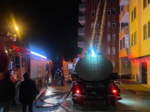 Trabzon’da Yangın Söndürüldü