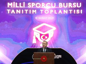 Cumhurbaşkanı Erdoğan, Milli Sporcu Burs Programı’nı Tanıttı