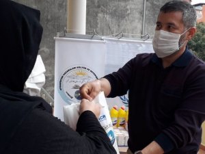 Trabzon’daki Mültecilere Isıtıcı Yardımı