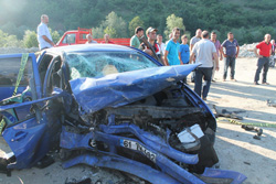 Trabzon'da trafik kazası 6 Ölü