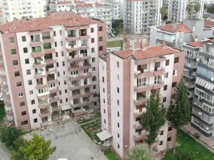 İzmir’in Yıkılacak Binaları Havadan Görüntülendi