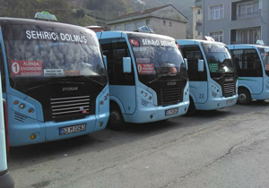 Rize'de Şehir İçi Dolmuş ve Minibüsleri ALES Sınav Günü Çalışacak
