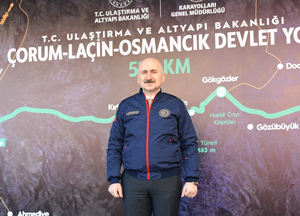 Karadeniz Bölgesi'nin İç Anadolu'ya açılan kapısı Kırkdilim Geçişi'ndeki "T2 Tüneli"nde ışık göründü