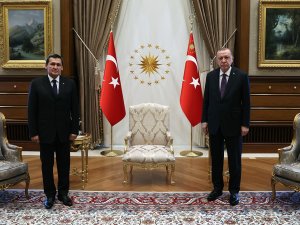 Cumhurbaşkanı Erdoğan Türkmenistan Dışişleri Bakanı’nı Kabul Etti