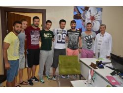 Tekden Denizlispor’da Futbolcular Sağlık Kontrolünden Geçti