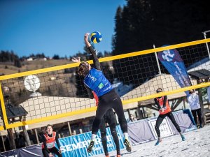 Kar Voleybolu Milli Takımı’ndan Wagrain Etabı’nda Bronz Madalya