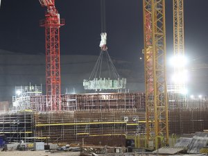 Akkuyu Ngs’de İkinci Ünitenin Konsol Kirişinin Montajı Tamamlandı