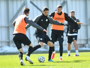 Konyaspor Taktik Çalıştı