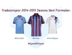Trabzonspor'un Yeni Formaları Görücüye Çıktı