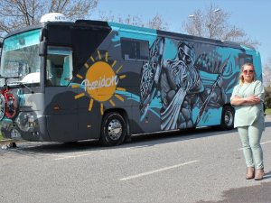 Türkiye’de İlk Defa Bir Kadın Otobüs Karavan Tasarladı