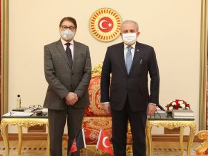 Mustafa Şentop, Afganistan Tarım, Sulama Ve Hayvancılık Bakanı Anwar-ul Haq Ahady İle Görüştü