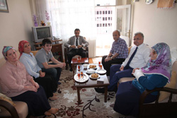 Başkan Kasap'tan Şehit Ailelerine Bayram Ziyareti