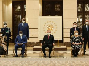 Cumhurbaşkanı Erdoğan, Senegal Büyükelçisini Kabul Etti