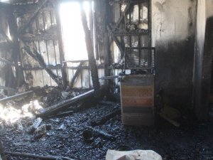 Giresun’da Çatı Katında Çıkan Yangın Korkuttu