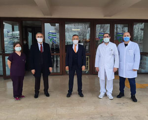 Vali Çeber'den Eğitim ve Araştırma Hastanesi ile Rize Devlet Hastanesi’ne Ziyaret