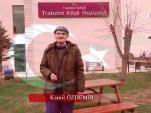 Trabzon Huzurevi Sakinlerinden Anlamlı Mesaj